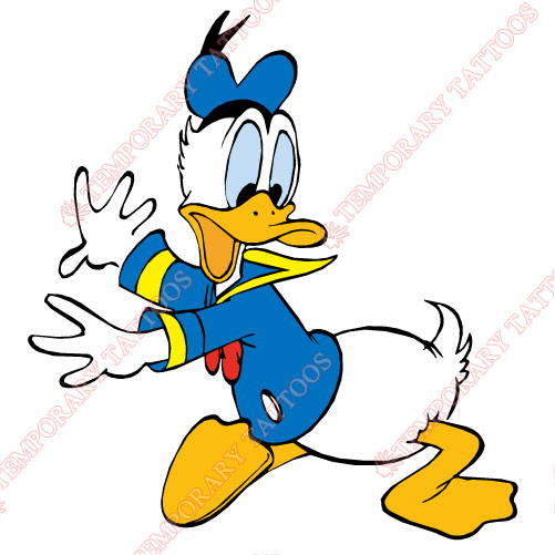 Donald Duck Customize Temporary Tattoos Stickers NO.741